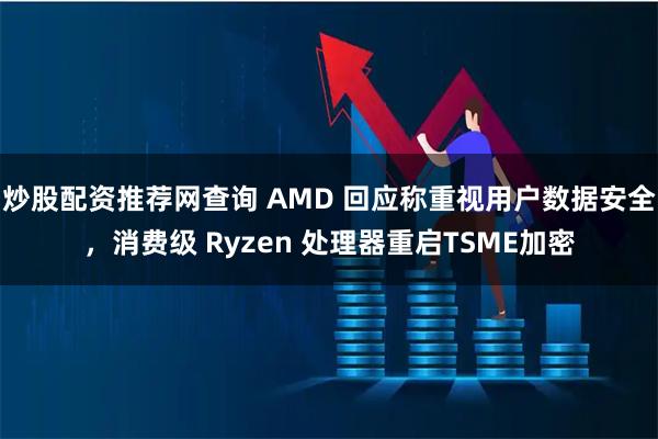 炒股配资推荐网查询 AMD 回应称重视用户数据安全,消费级 Ryzen 处理器重启TSME加密